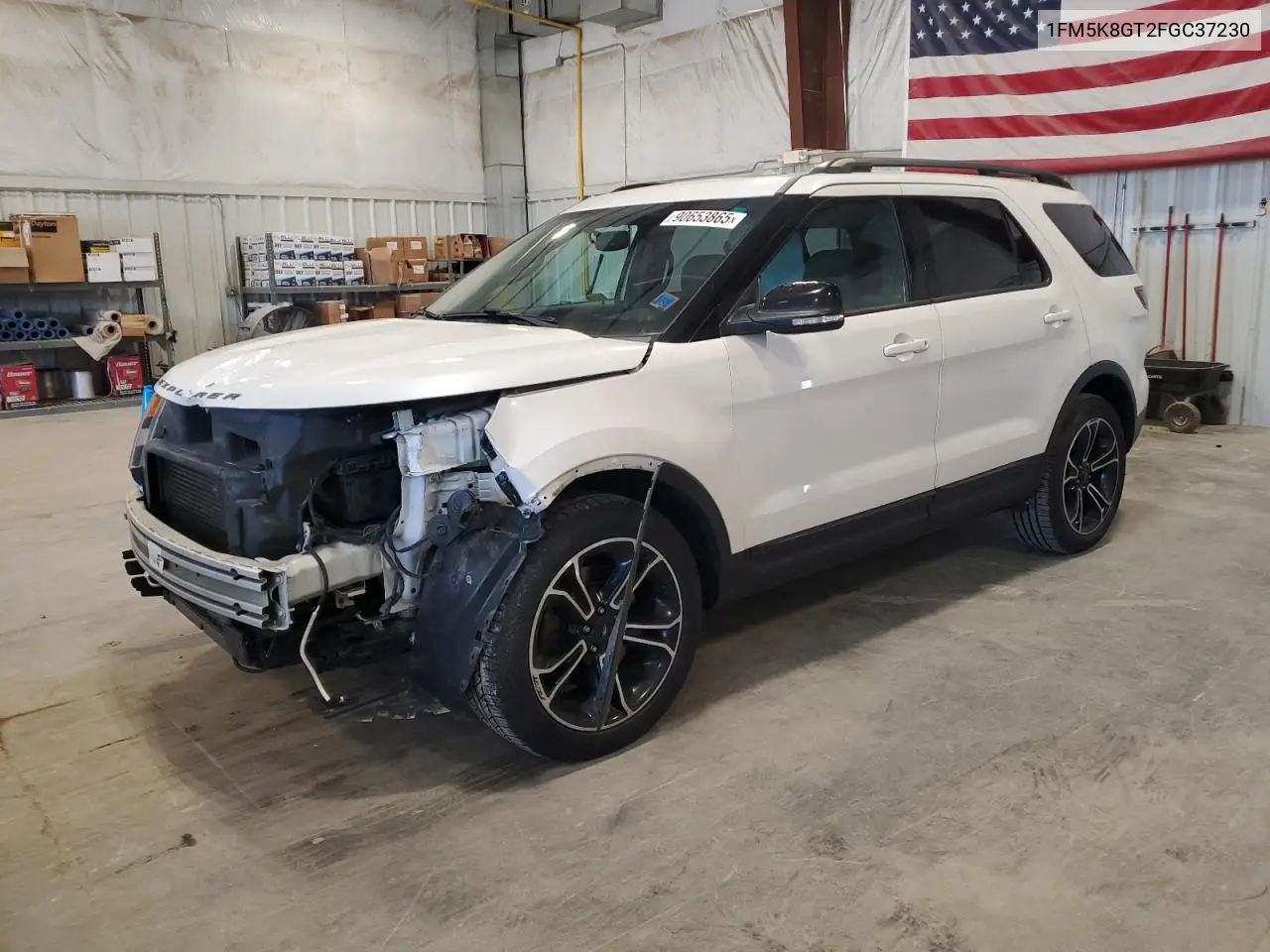 1FM5K8GT2FGC37230 2015 Ford Explorer Sport