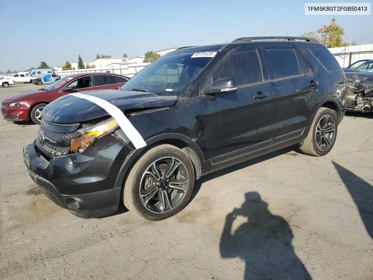 1FM5K8GT2FGB50413 2015 Ford Explorer Sport