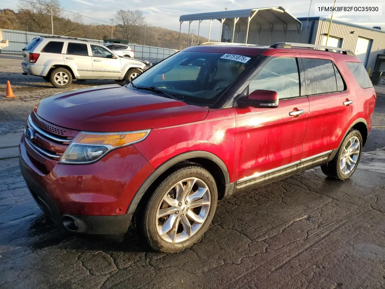 1FM5K8F82FGC35930 2015 Ford Explorer Limited