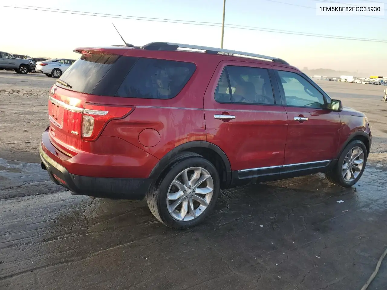 1FM5K8F82FGC35930 2015 Ford Explorer Limited