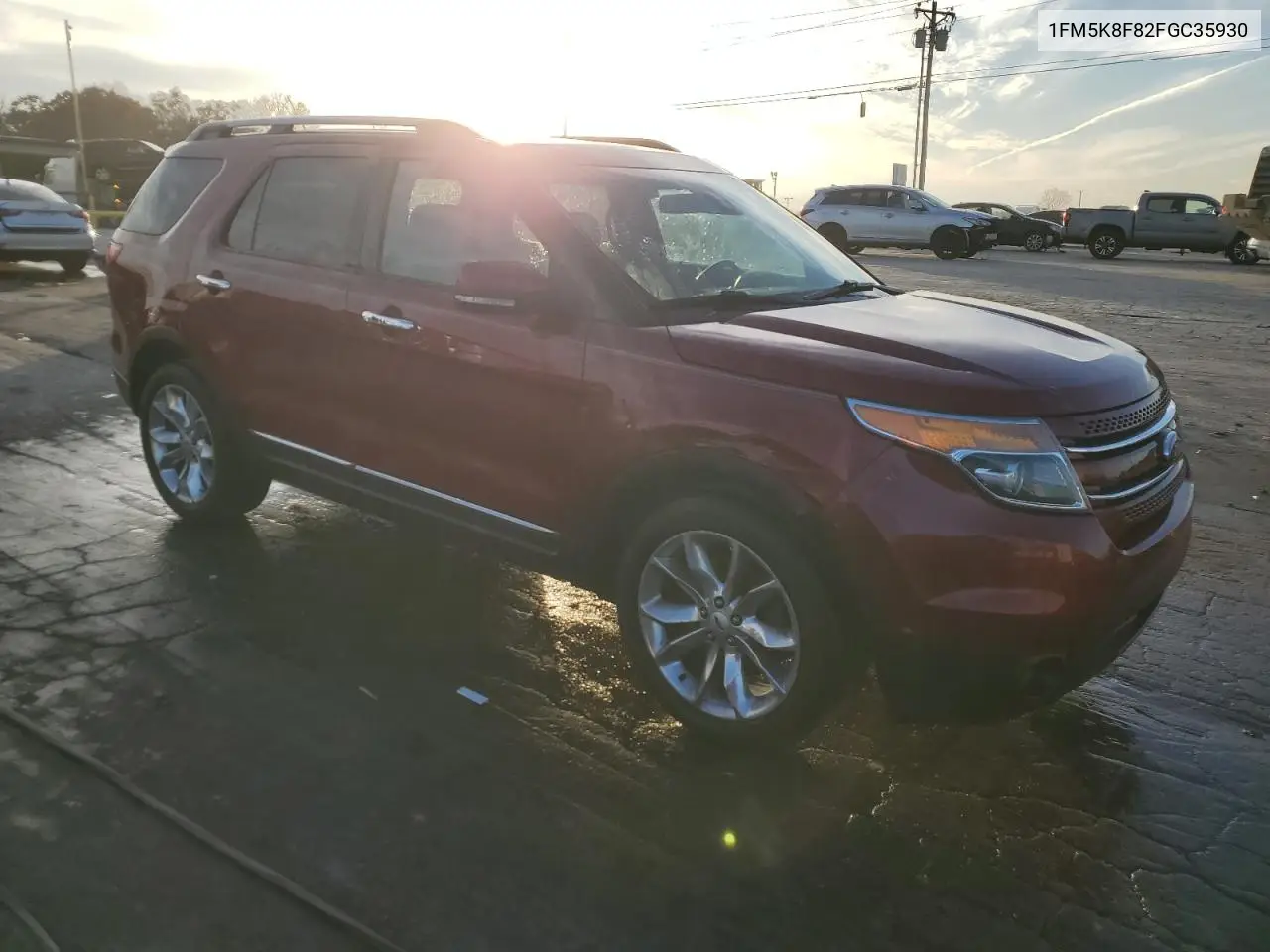 1FM5K8F82FGC35930 2015 Ford Explorer Limited