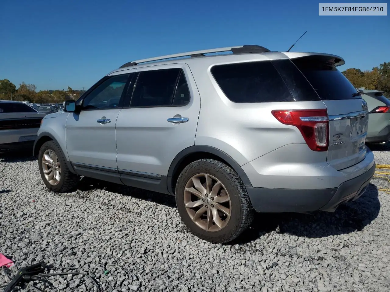 1FM5K7F84FGB64210 2015 Ford Explorer Limited