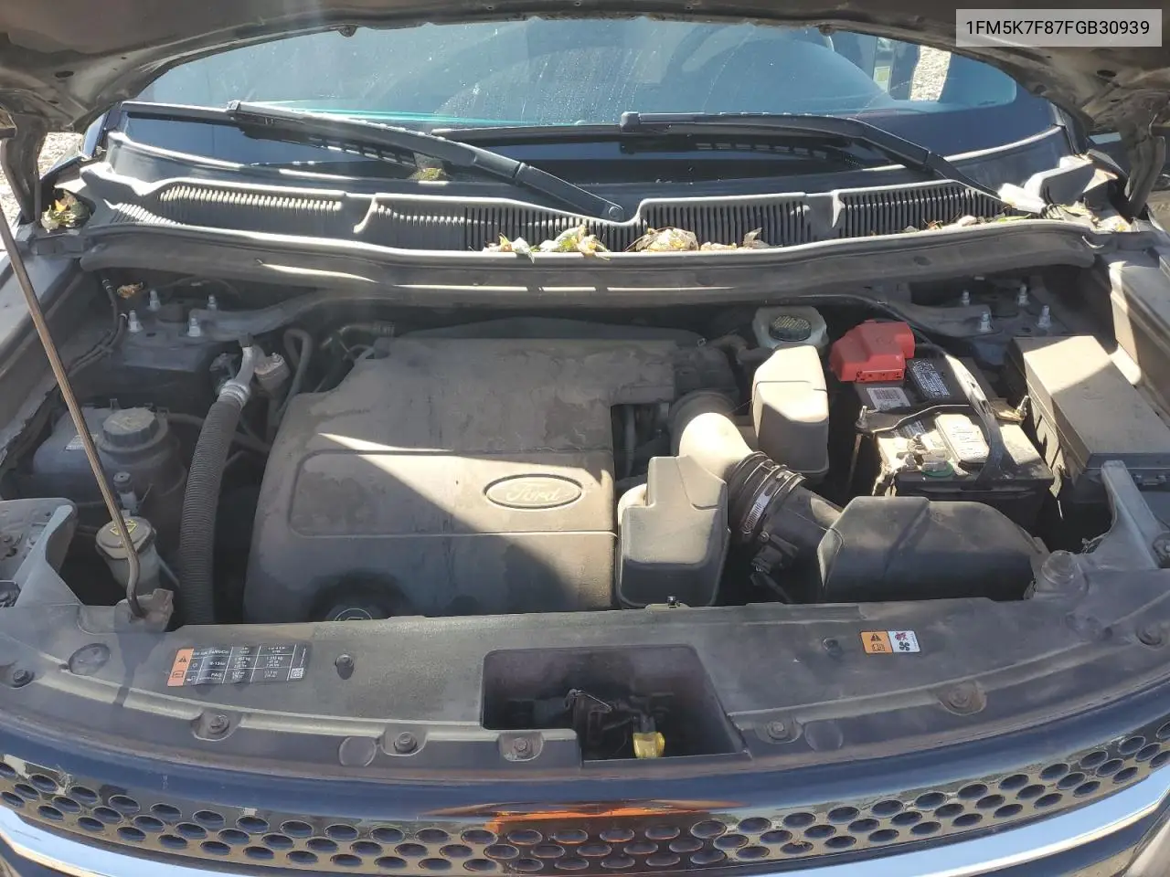 1FM5K7F87FGB30939 2015 Ford Explorer Limited