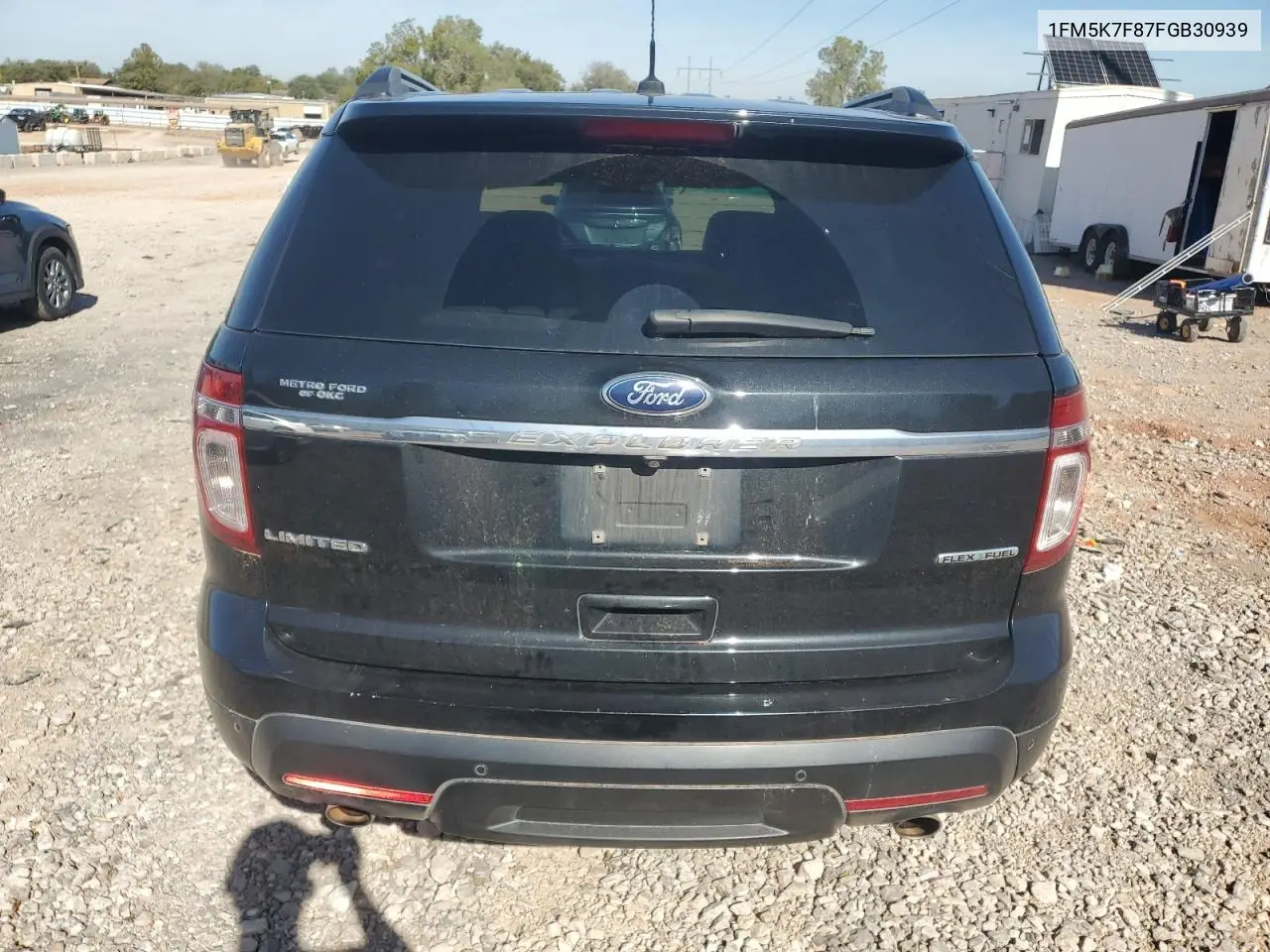 1FM5K7F87FGB30939 2015 Ford Explorer Limited