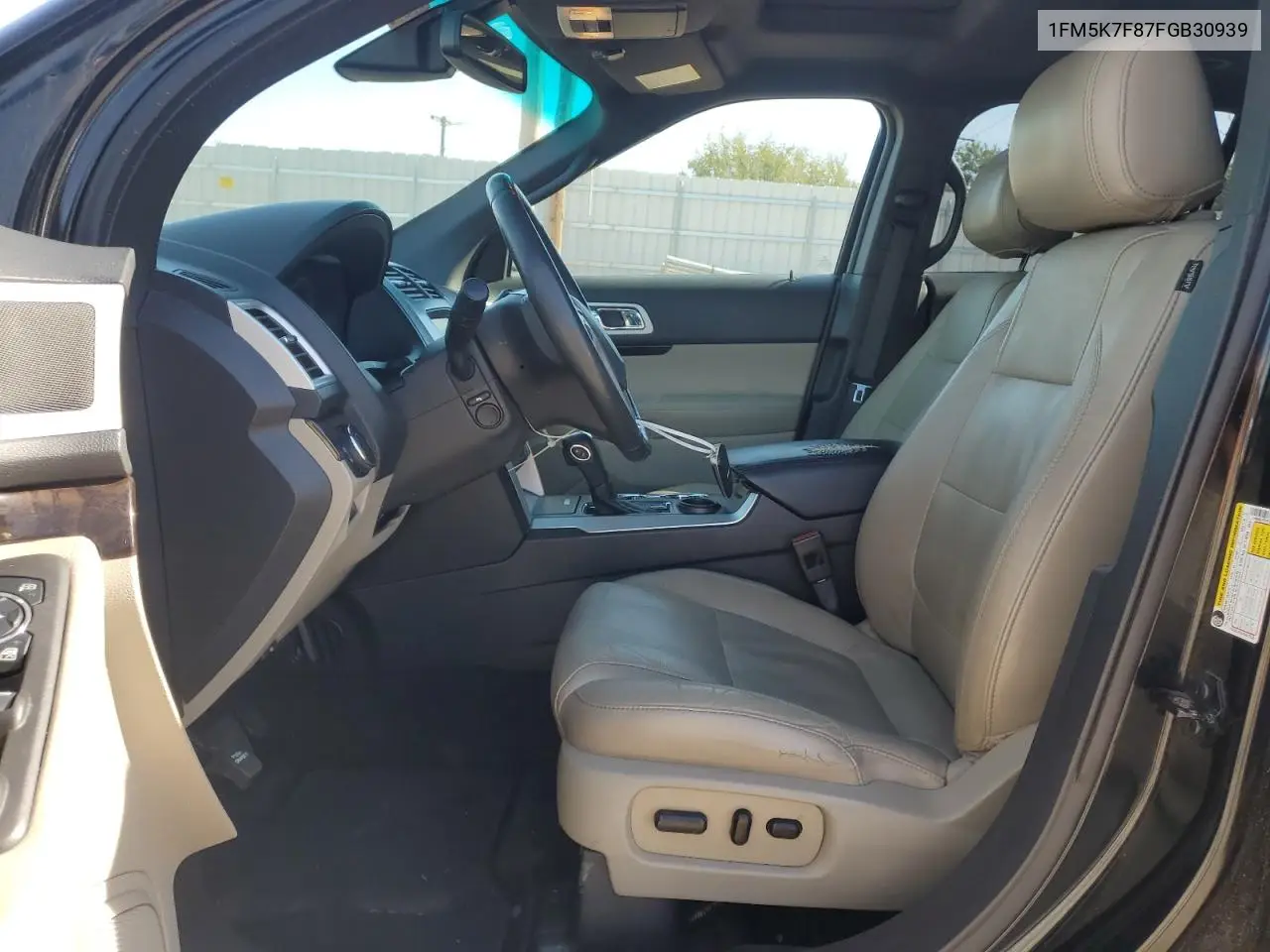 1FM5K7F87FGB30939 2015 Ford Explorer Limited