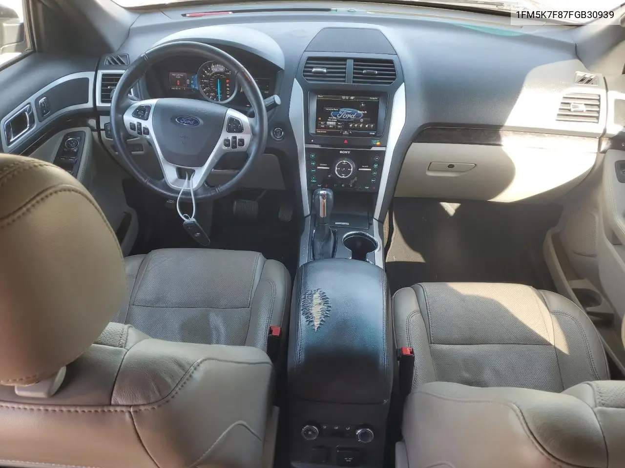 1FM5K7F87FGB30939 2015 Ford Explorer Limited