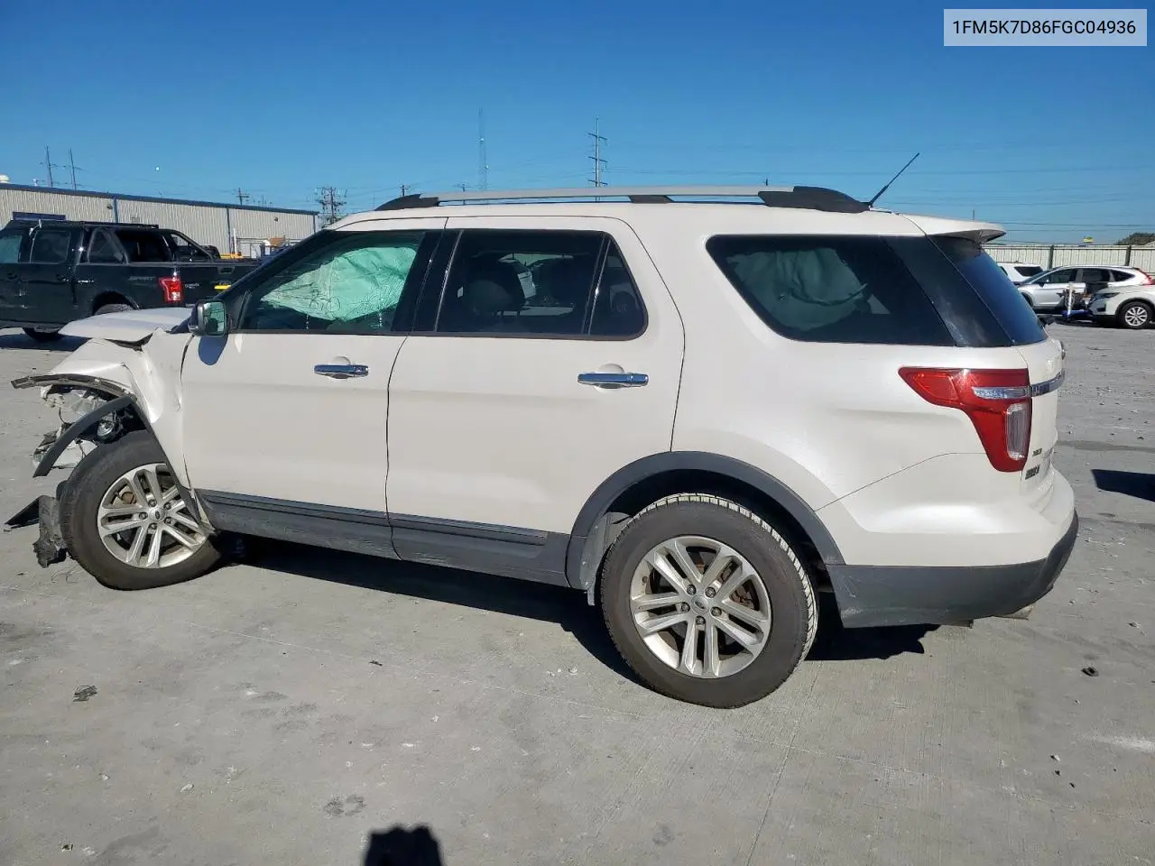 1FM5K7D86FGC04936 2015 Ford Explorer Xlt