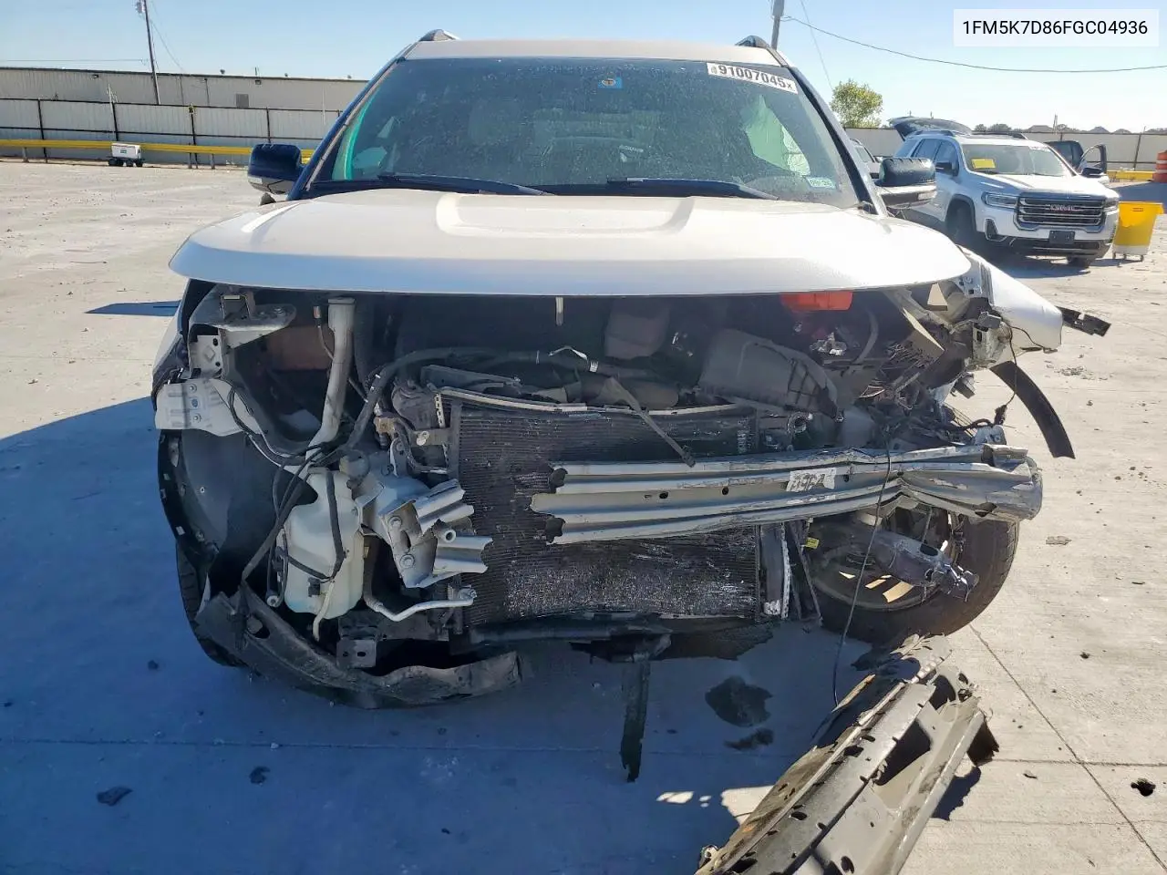 1FM5K7D86FGC04936 2015 Ford Explorer Xlt