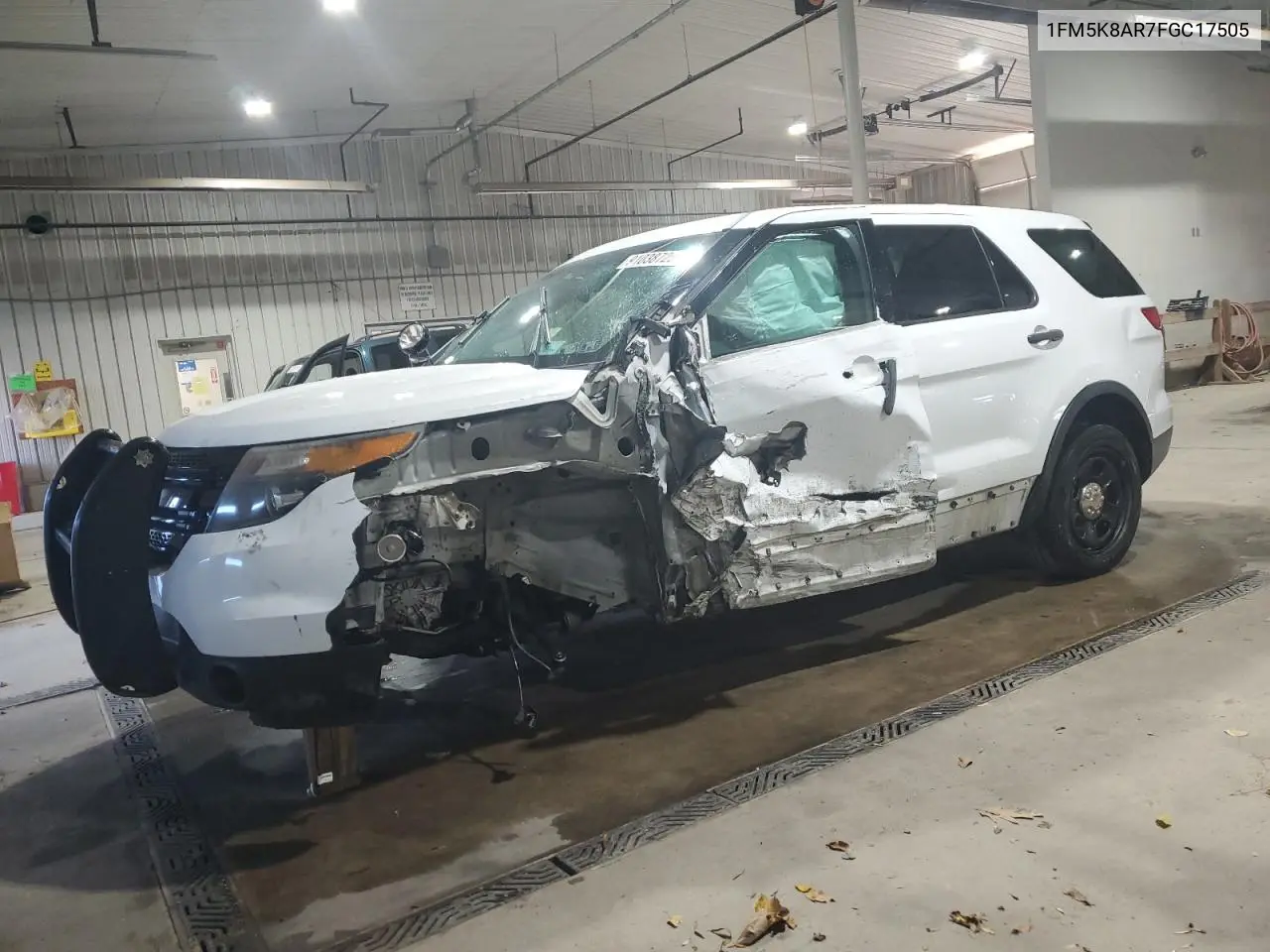 1FM5K8AR7FGC17505 2015 Ford Explorer Police Interceptor