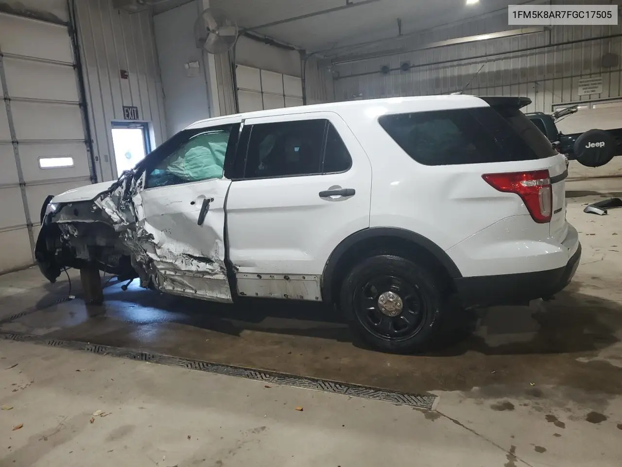 1FM5K8AR7FGC17505 2015 Ford Explorer Police Interceptor