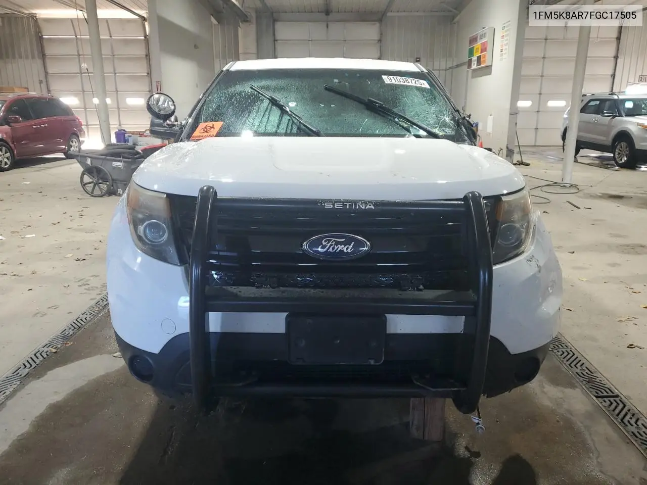 1FM5K8AR7FGC17505 2015 Ford Explorer Police Interceptor