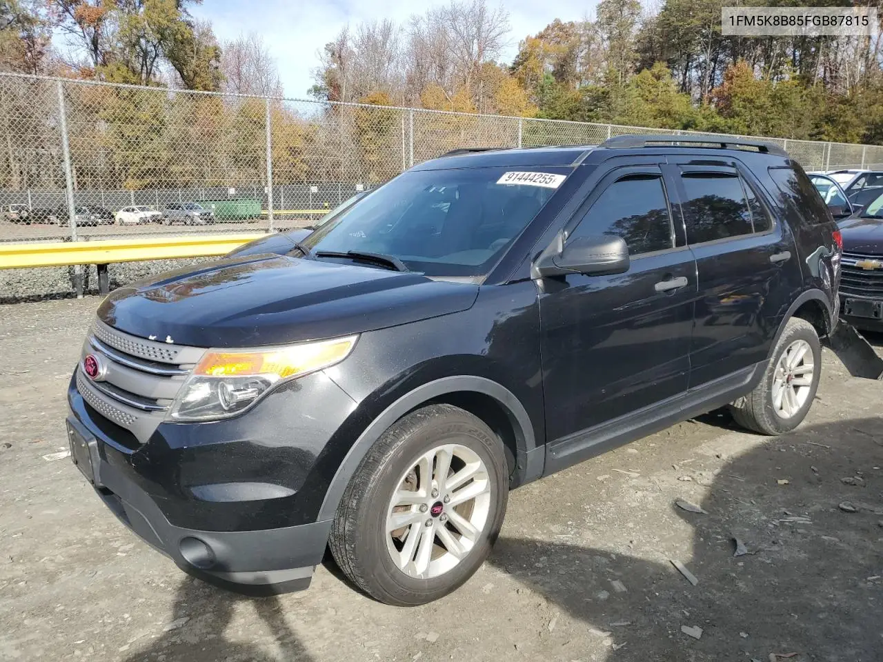 1FM5K8B85FGB87815 2015 Ford Explorer