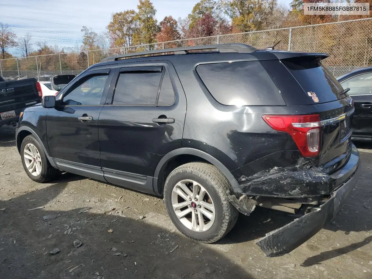 1FM5K8B85FGB87815 2015 Ford Explorer