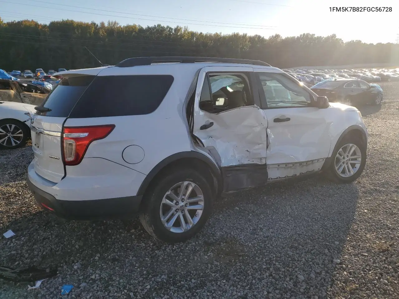 1FM5K7B82FGC56728 2015 Ford Explorer