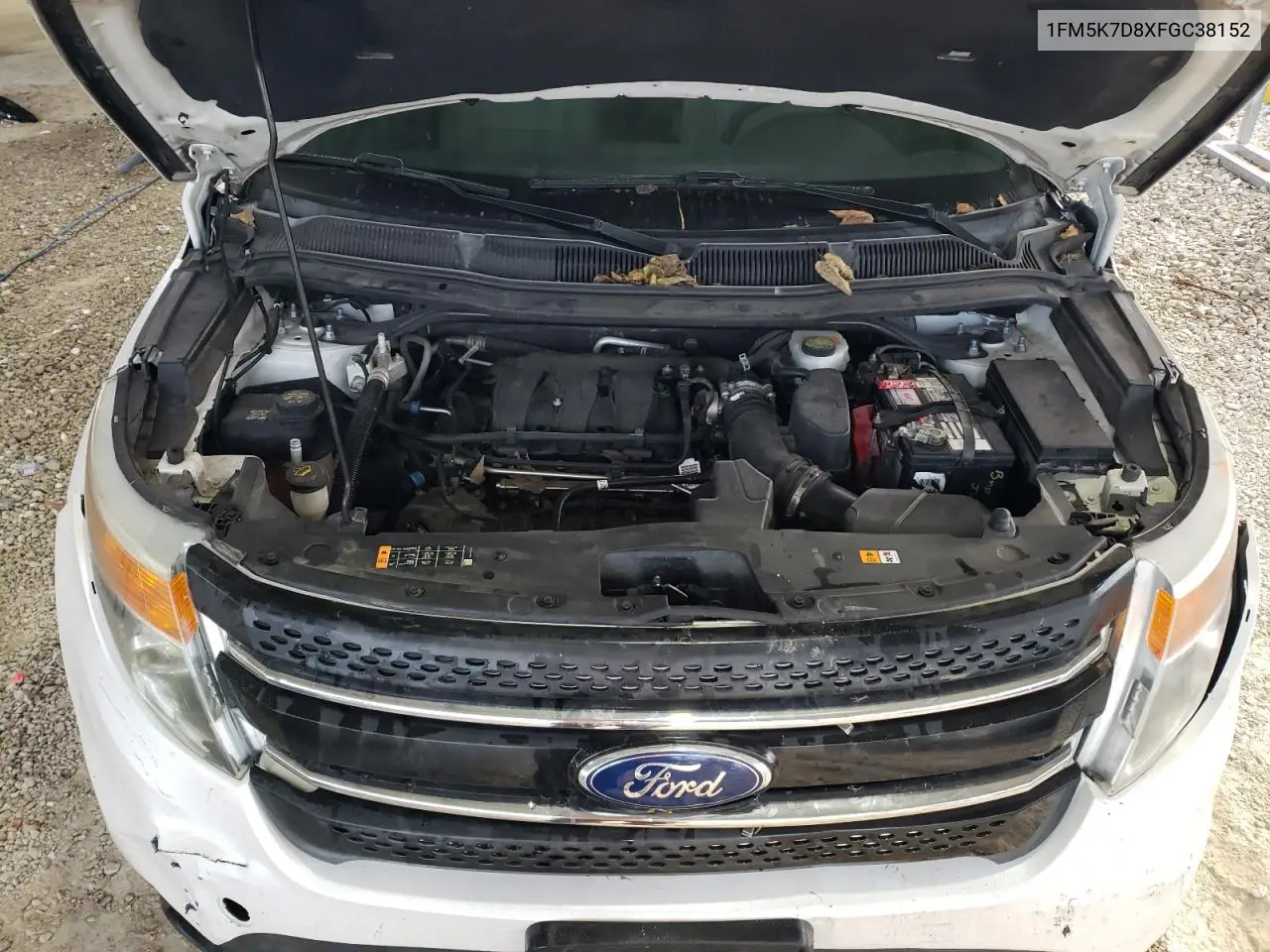 1FM5K7D8XFGC38152 2015 Ford Explorer Xlt