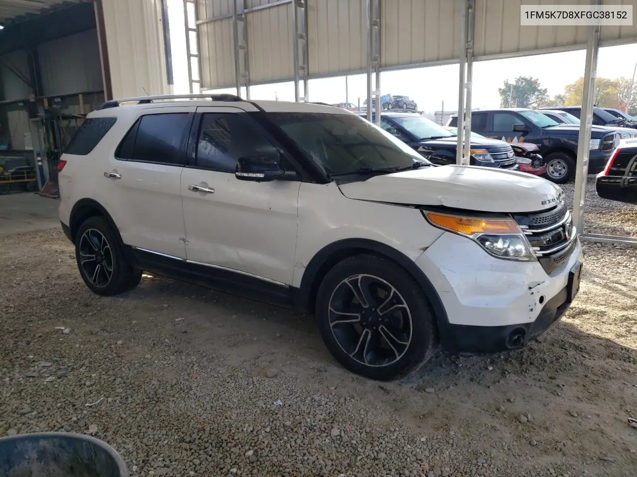 1FM5K7D8XFGC38152 2015 Ford Explorer Xlt