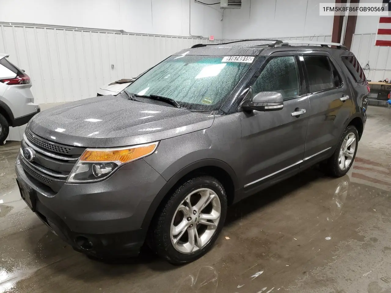 1FM5K8F86FGB90569 2015 Ford Explorer Limited
