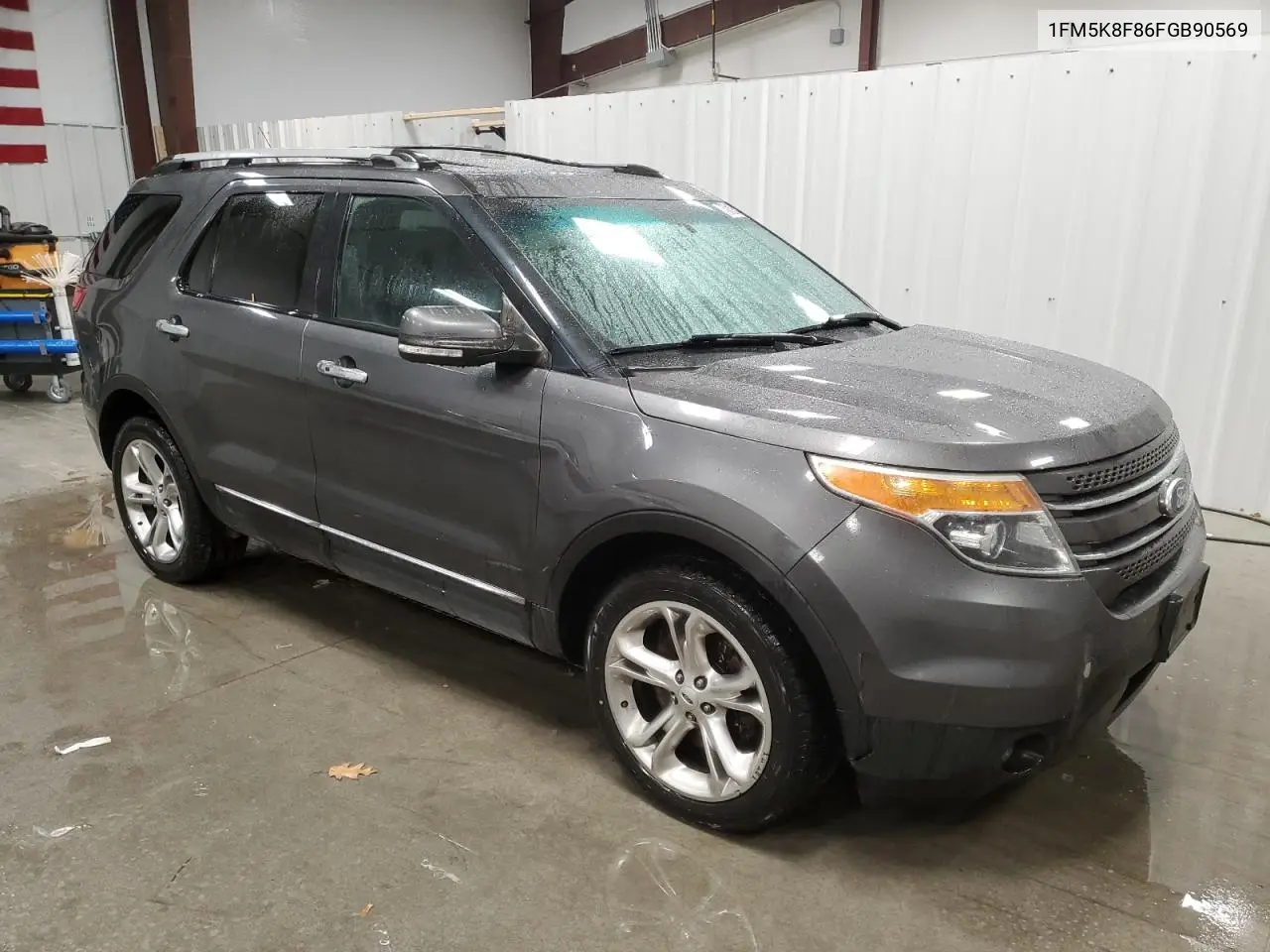 1FM5K8F86FGB90569 2015 Ford Explorer Limited