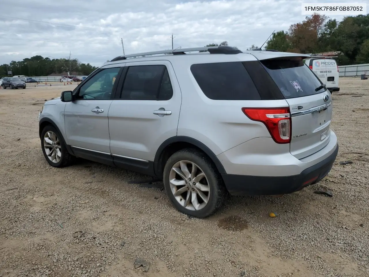 1FM5K7F86FGB87052 2015 Ford Explorer Limited