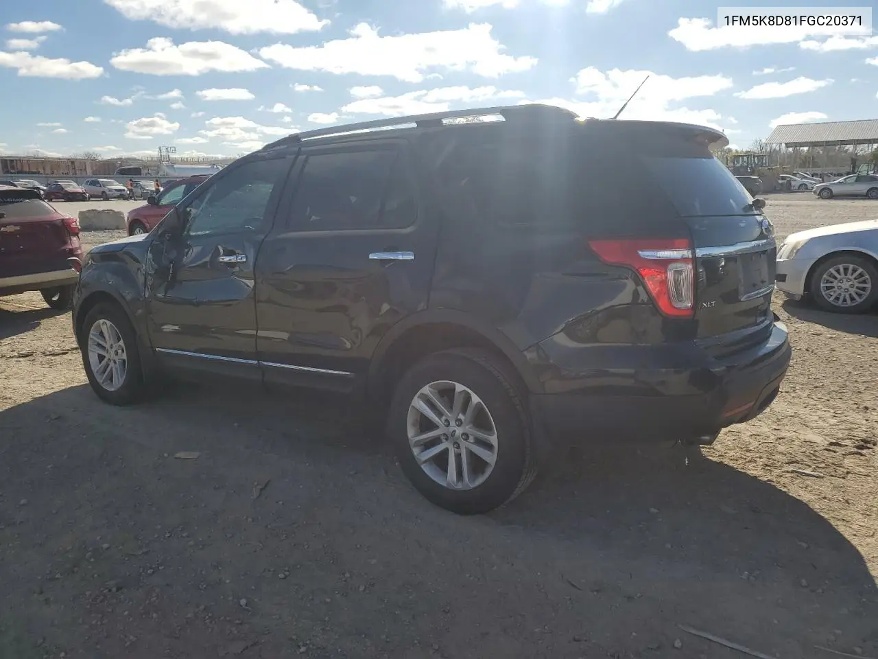 1FM5K8D81FGC20371 2015 Ford Explorer Xlt