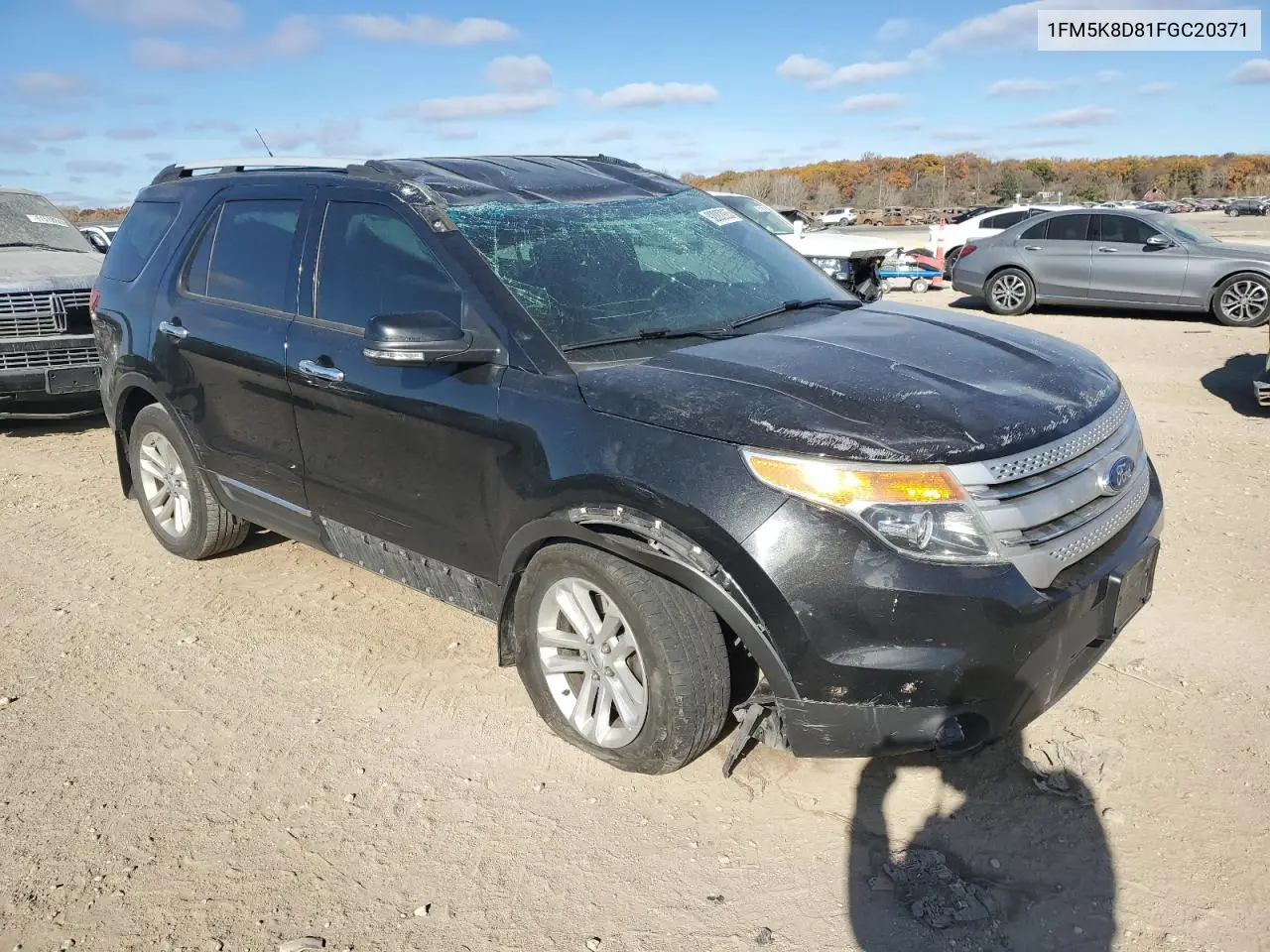 1FM5K8D81FGC20371 2015 Ford Explorer Xlt