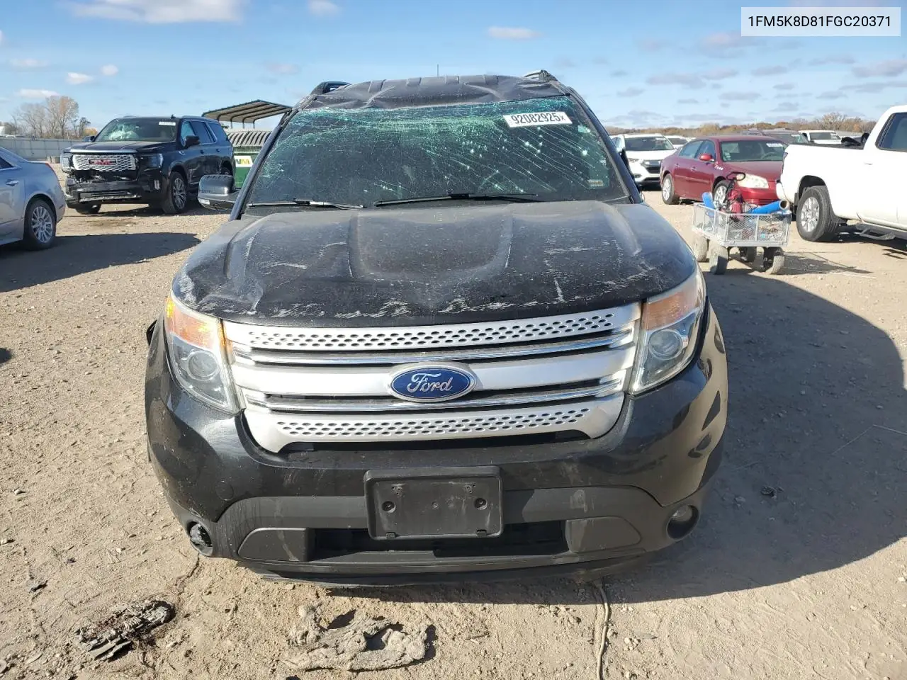 1FM5K8D81FGC20371 2015 Ford Explorer Xlt