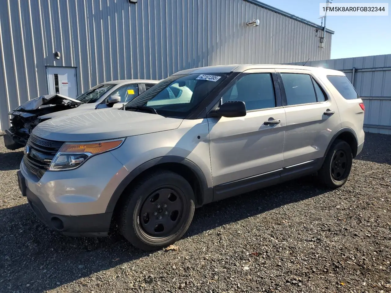 1FM5K8AR0FGB32344 2015 Ford Explorer Police Interceptor