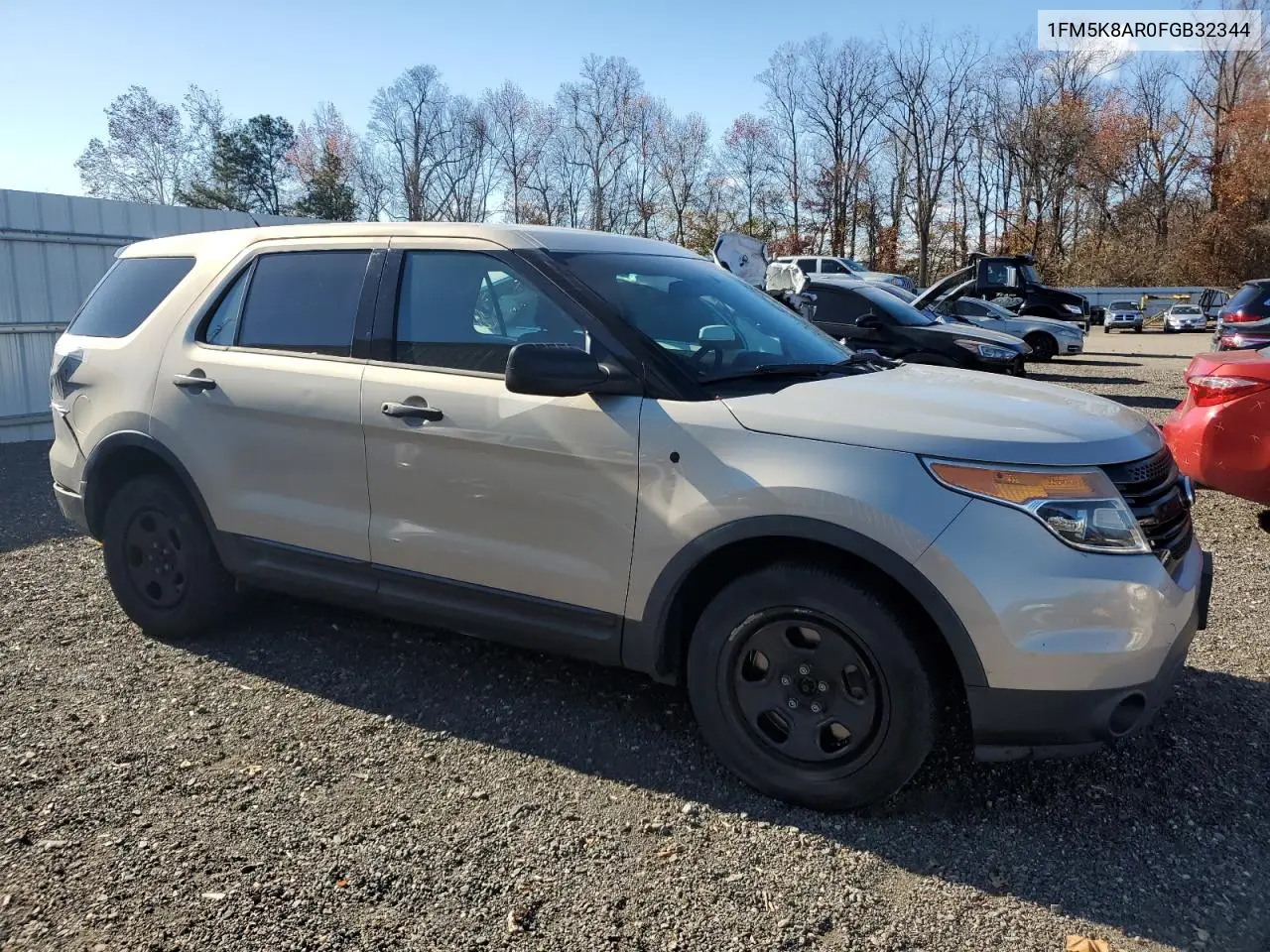 1FM5K8AR0FGB32344 2015 Ford Explorer Police Interceptor