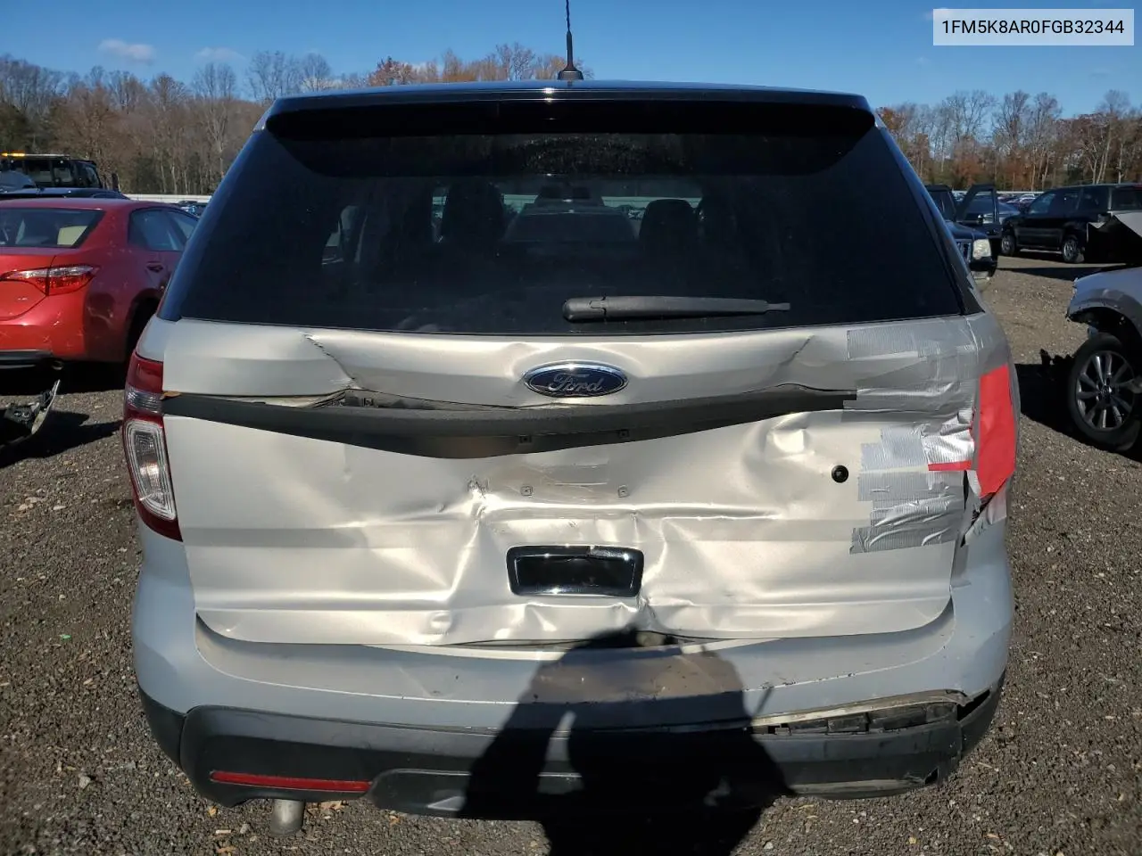 1FM5K8AR0FGB32344 2015 Ford Explorer Police Interceptor