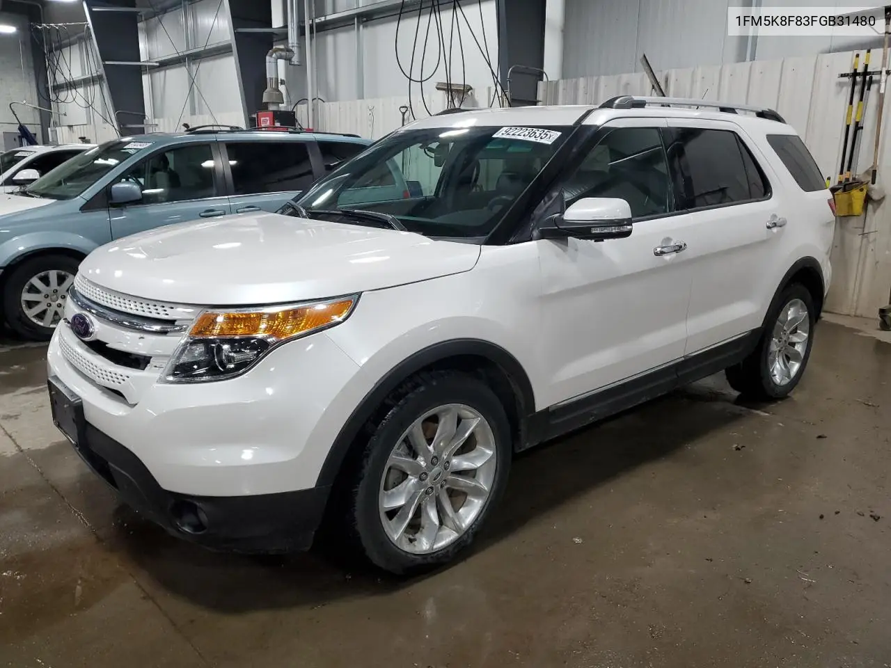1FM5K8F83FGB31480 2015 Ford Explorer Limited