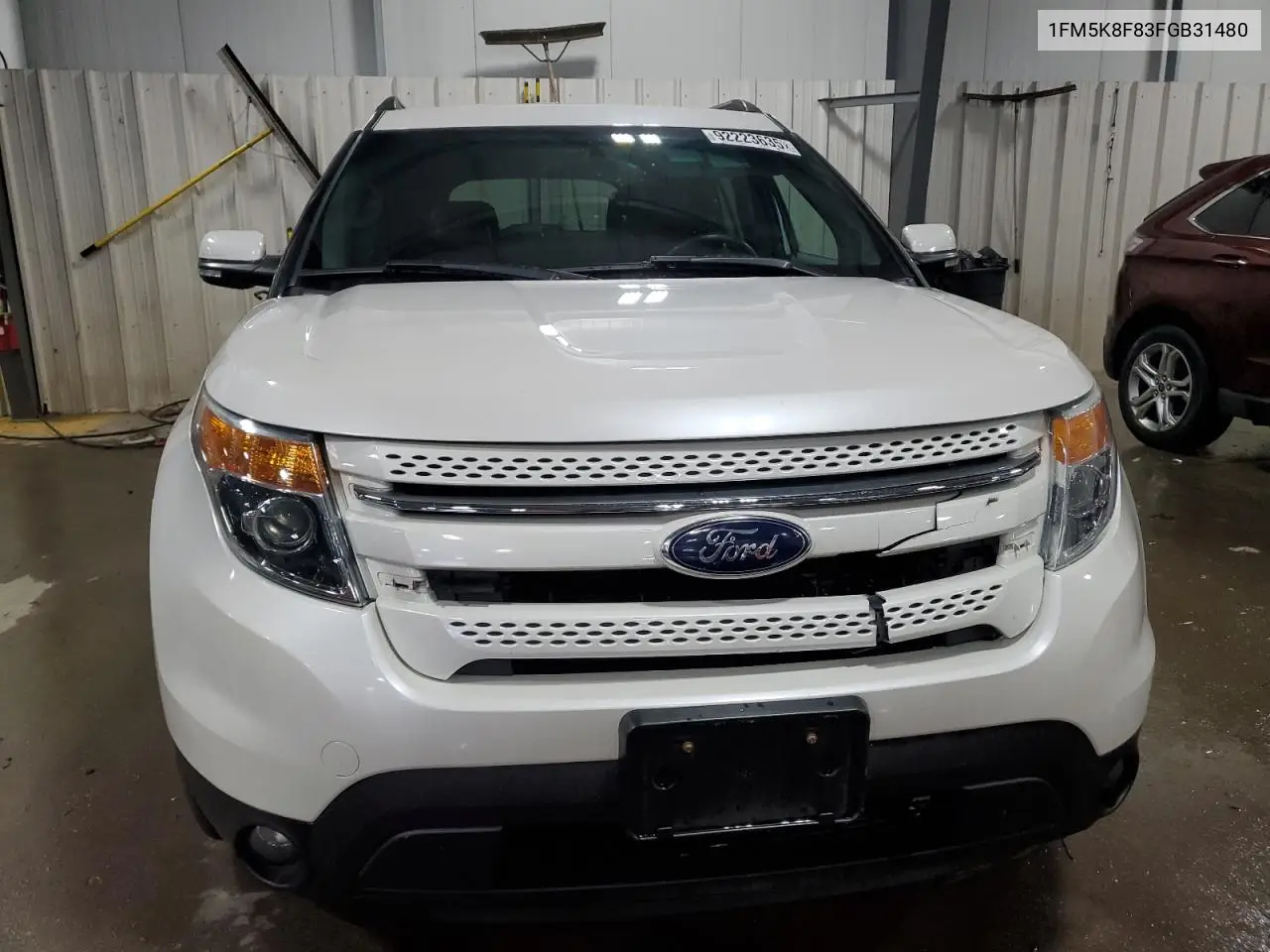 1FM5K8F83FGB31480 2015 Ford Explorer Limited