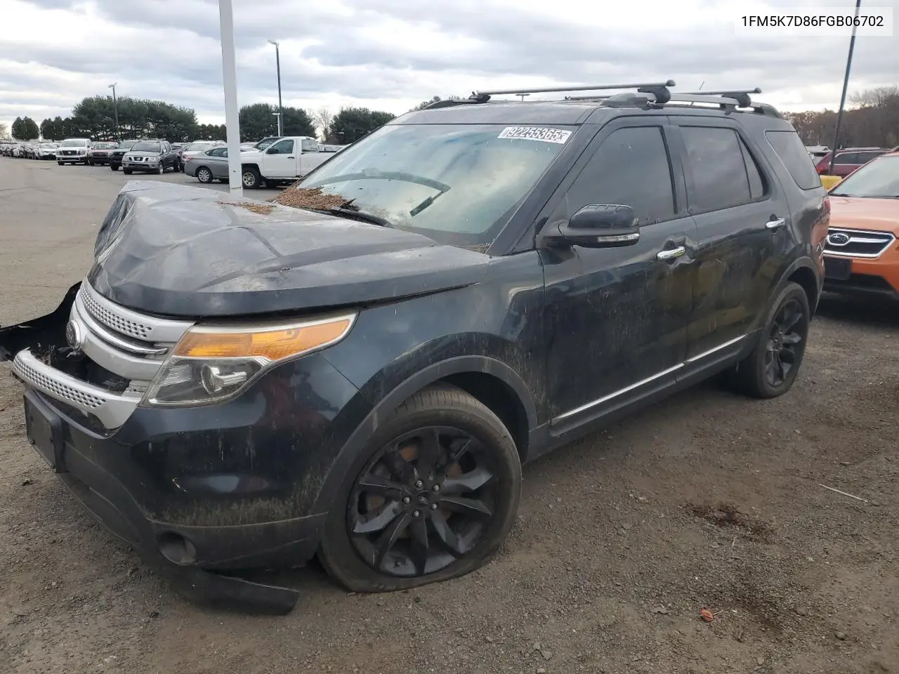 1FM5K7D86FGB06702 2015 Ford Explorer Xlt