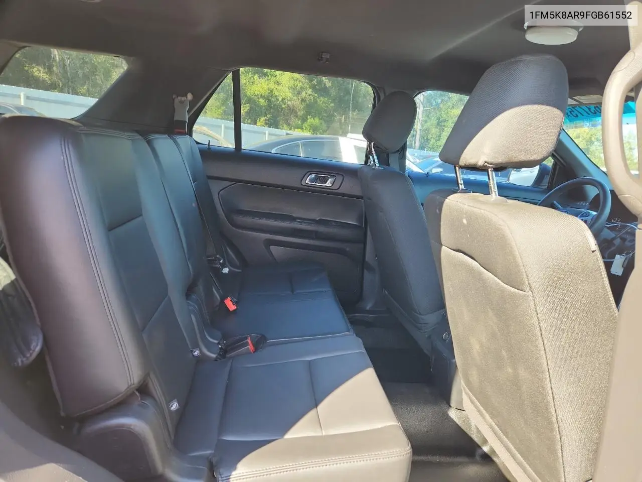 1FM5K8AR9FGB61552 2015 Ford Explorer Police Interceptor