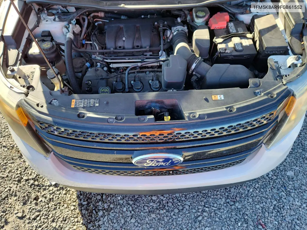 1FM5K8AR9FGB61552 2015 Ford Explorer Police Interceptor