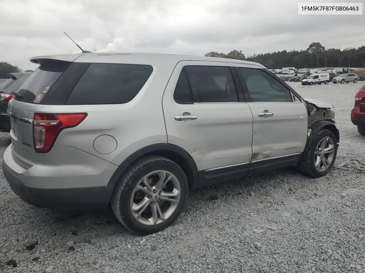 1FM5K7F87FGB06463 2015 Ford Explorer Limited