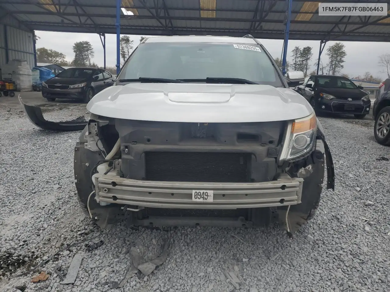 1FM5K7F87FGB06463 2015 Ford Explorer Limited