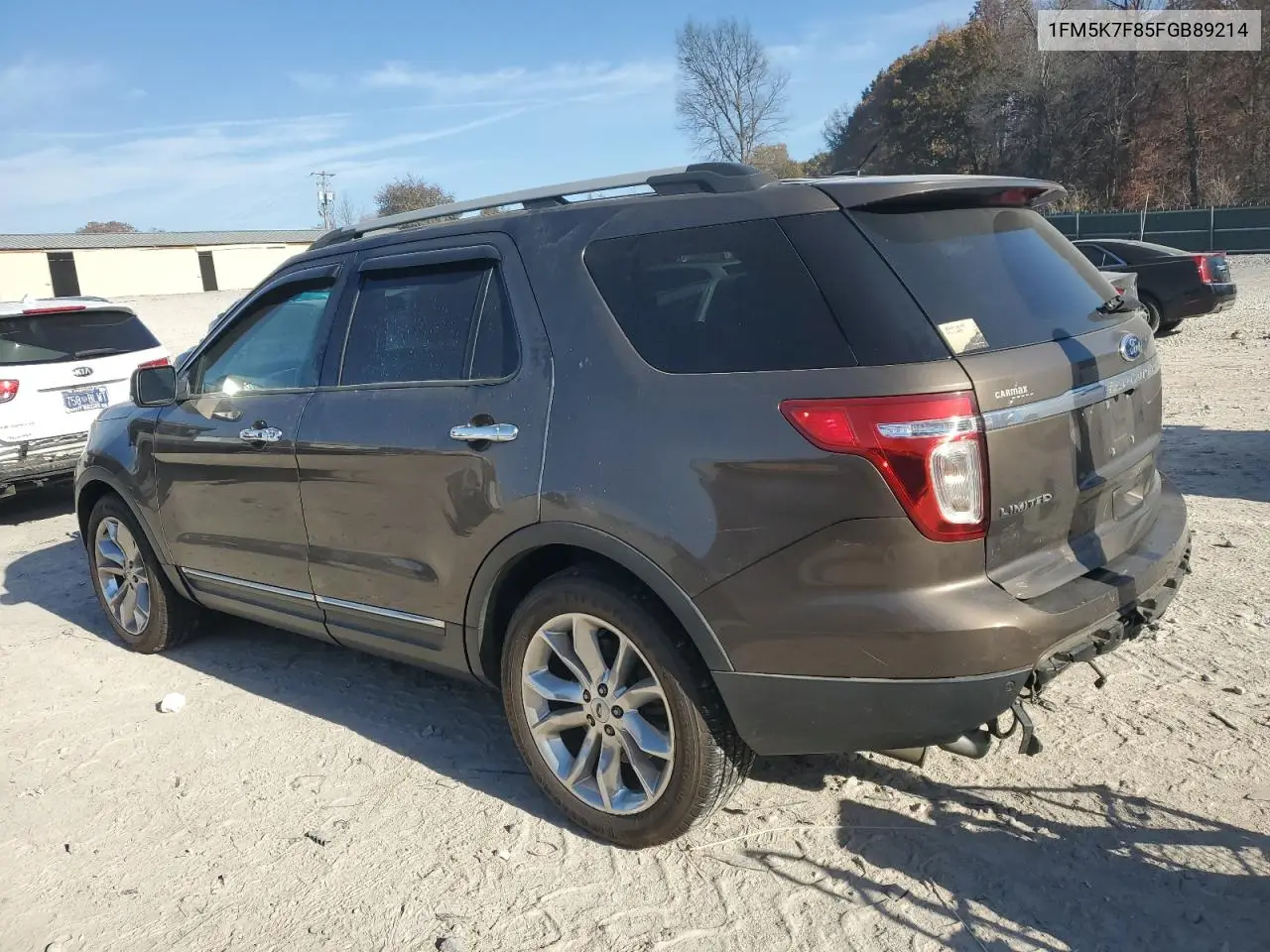 1FM5K7F85FGB89214 2015 Ford Explorer Limited