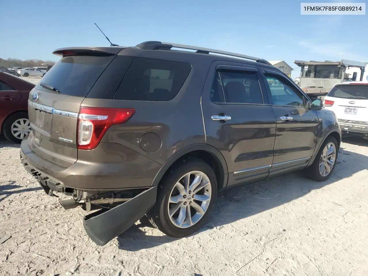 1FM5K7F85FGB89214 2015 Ford Explorer Limited