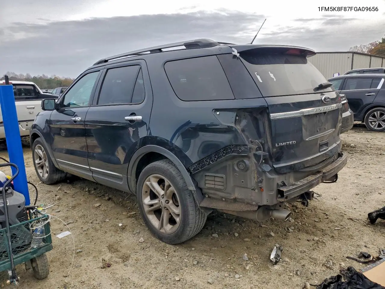 1FM5K8F87FGA09656 2015 Ford Explorer Limited