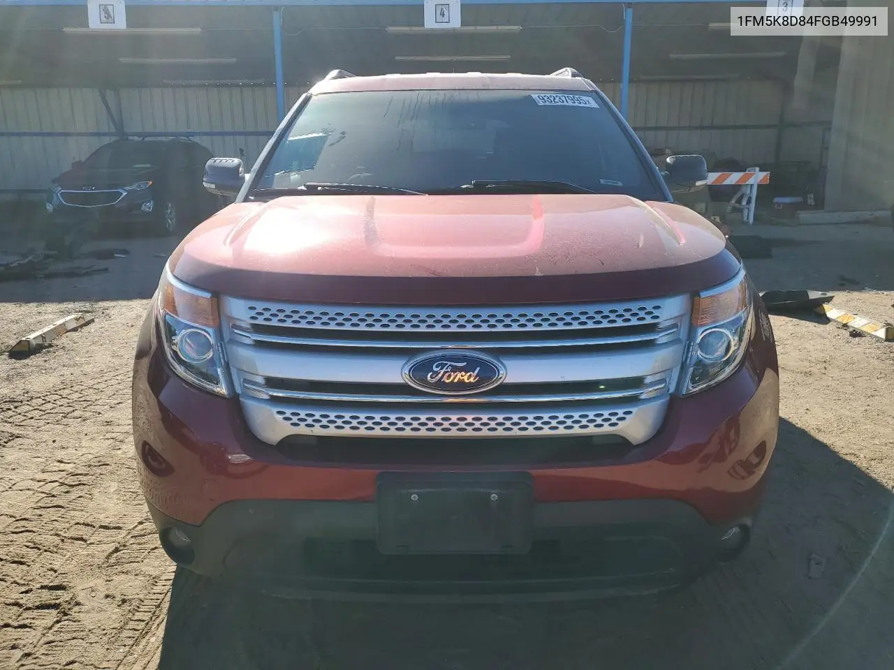 1FM5K8D84FGB49991 2015 Ford Explorer Xlt