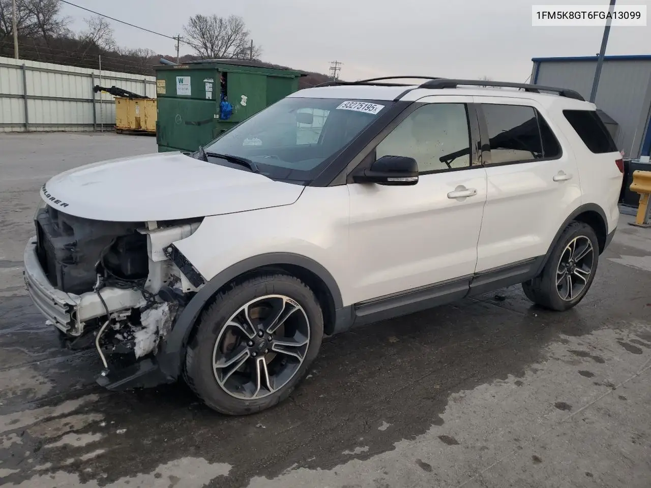 1FM5K8GT6FGA13099 2015 Ford Explorer Sport
