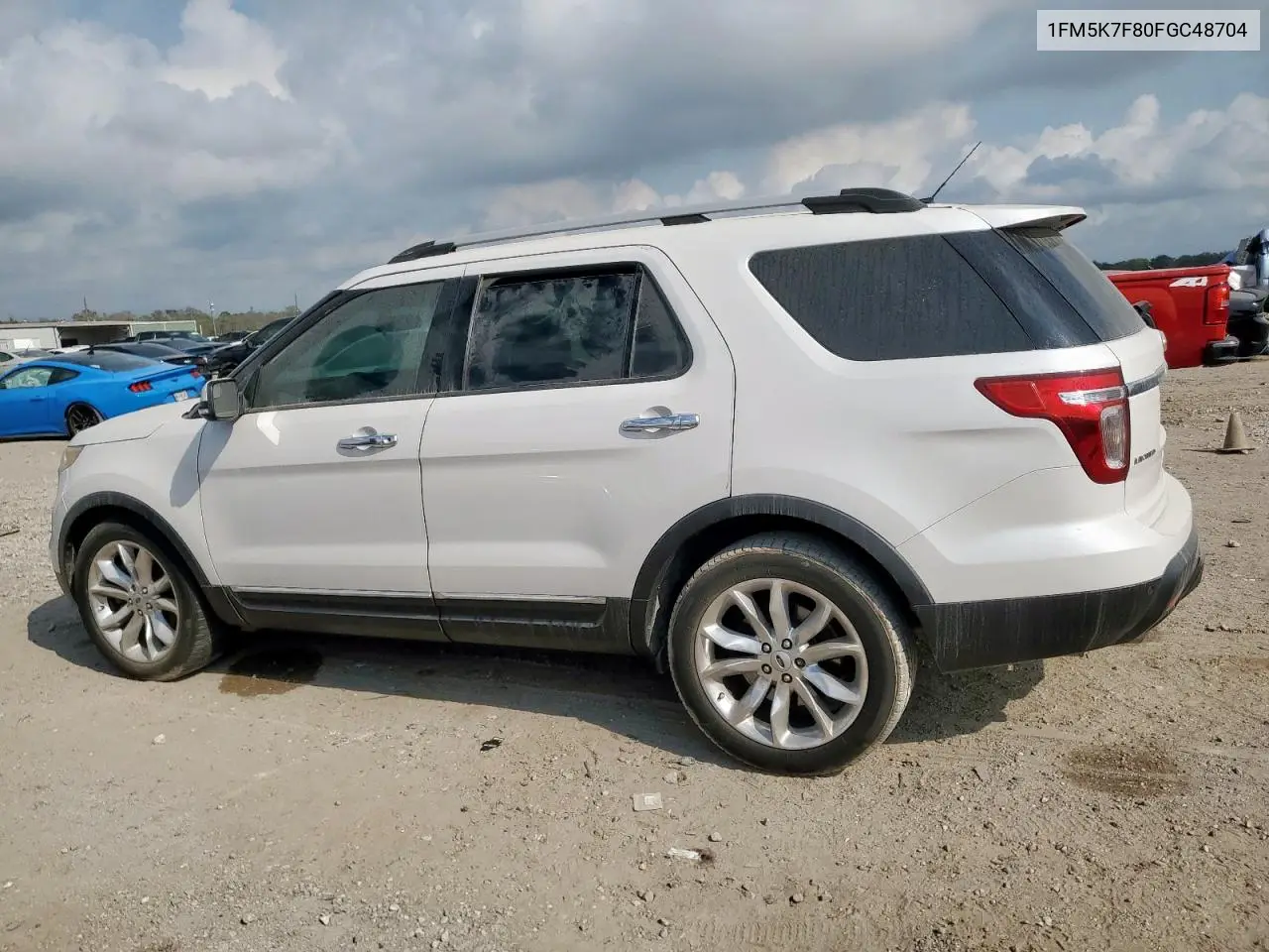 1FM5K7F80FGC48704 2015 Ford Explorer Limited