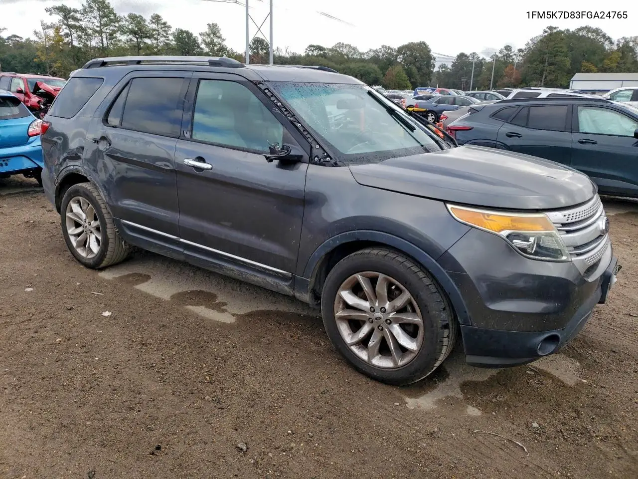 1FM5K7D83FGA24765 2015 Ford Explorer Xlt