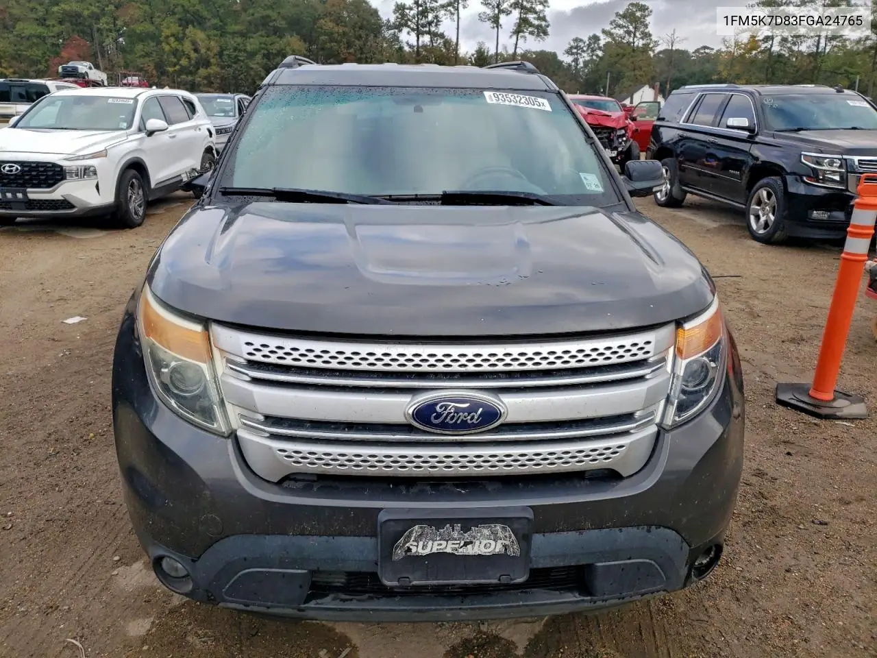 1FM5K7D83FGA24765 2015 Ford Explorer Xlt