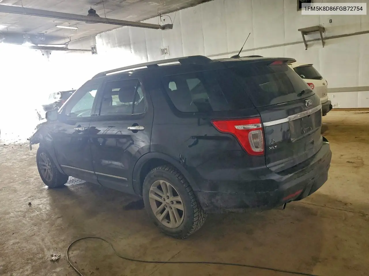 1FM5K8D86FGB72754 2015 Ford Explorer Xlt