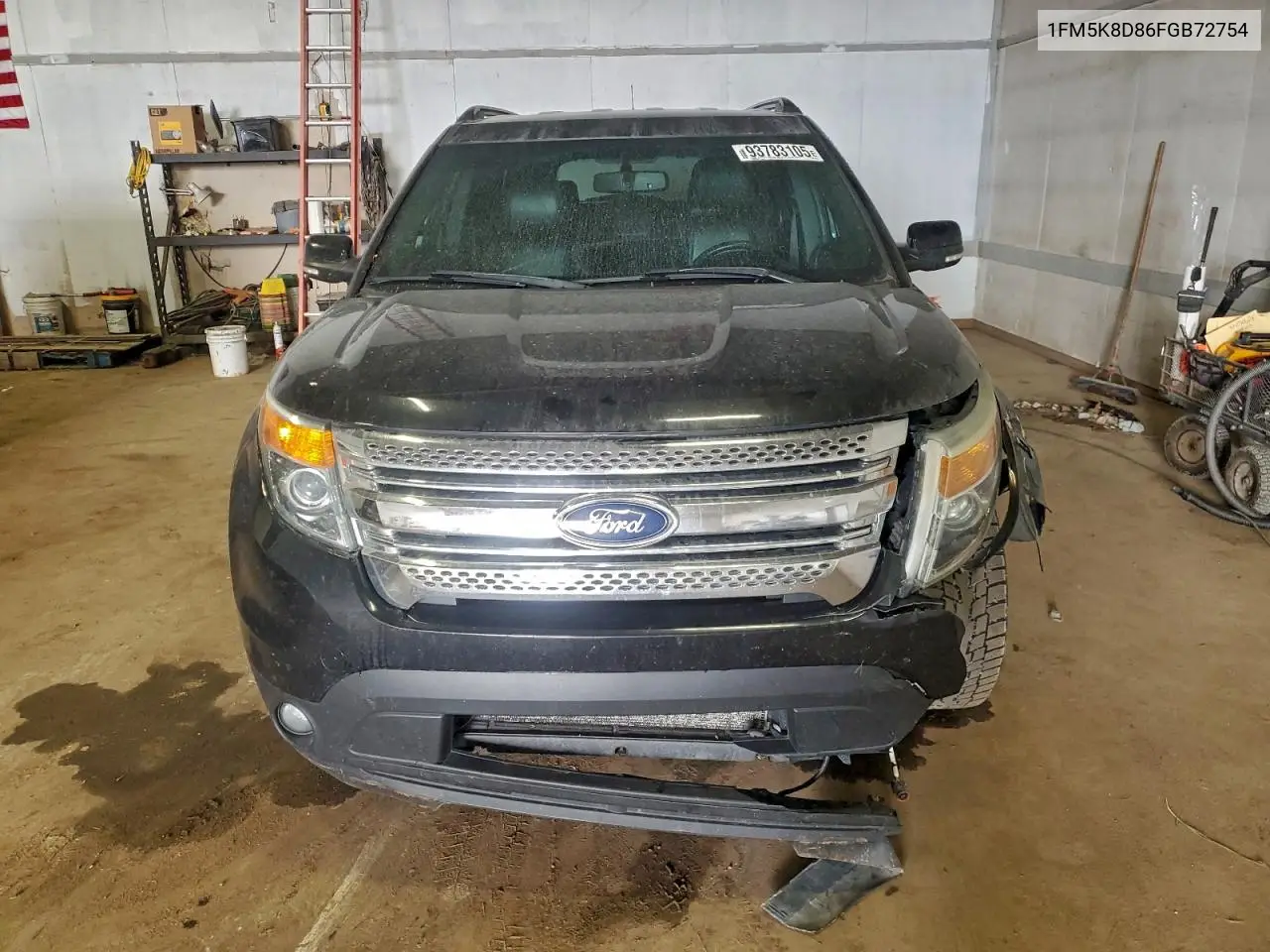 1FM5K8D86FGB72754 2015 Ford Explorer Xlt