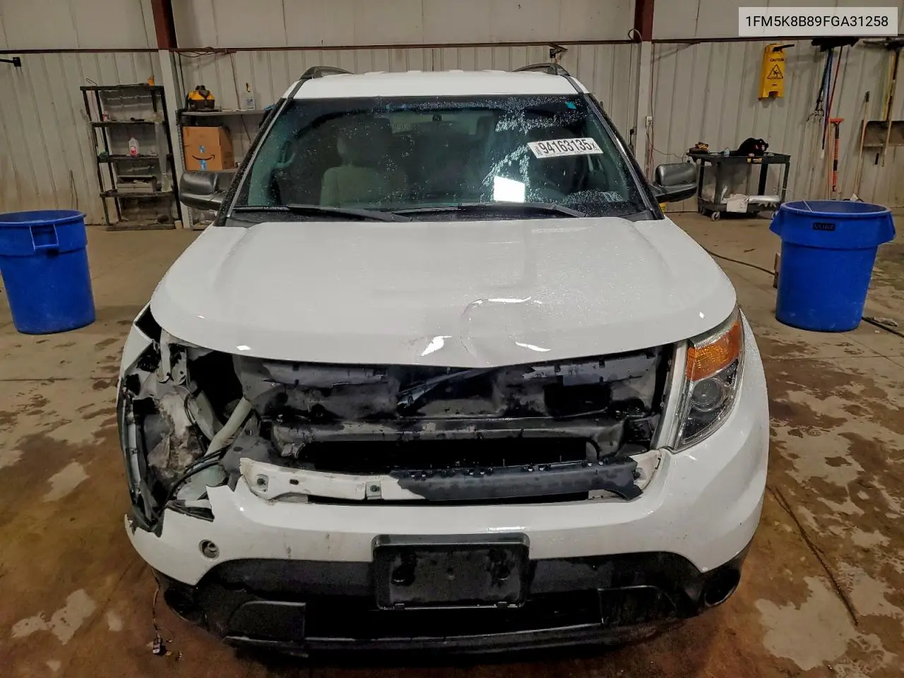 1FM5K8B89FGA31258 2015 Ford Explorer