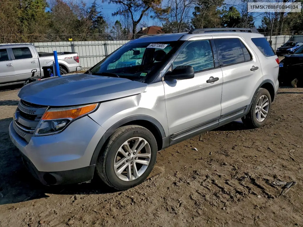 1FM5K7B88FGB94834 2015 Ford Explorer