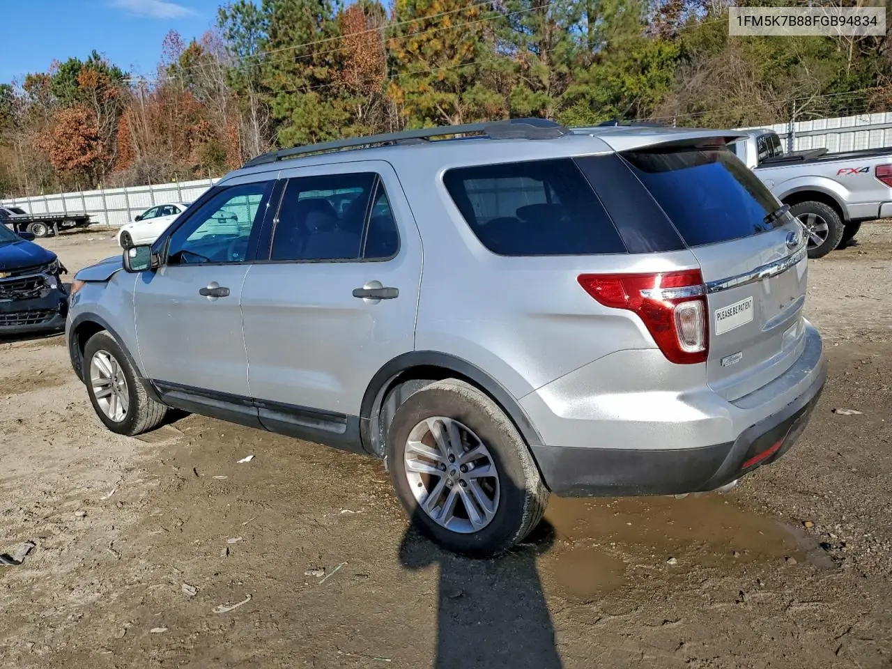 1FM5K7B88FGB94834 2015 Ford Explorer