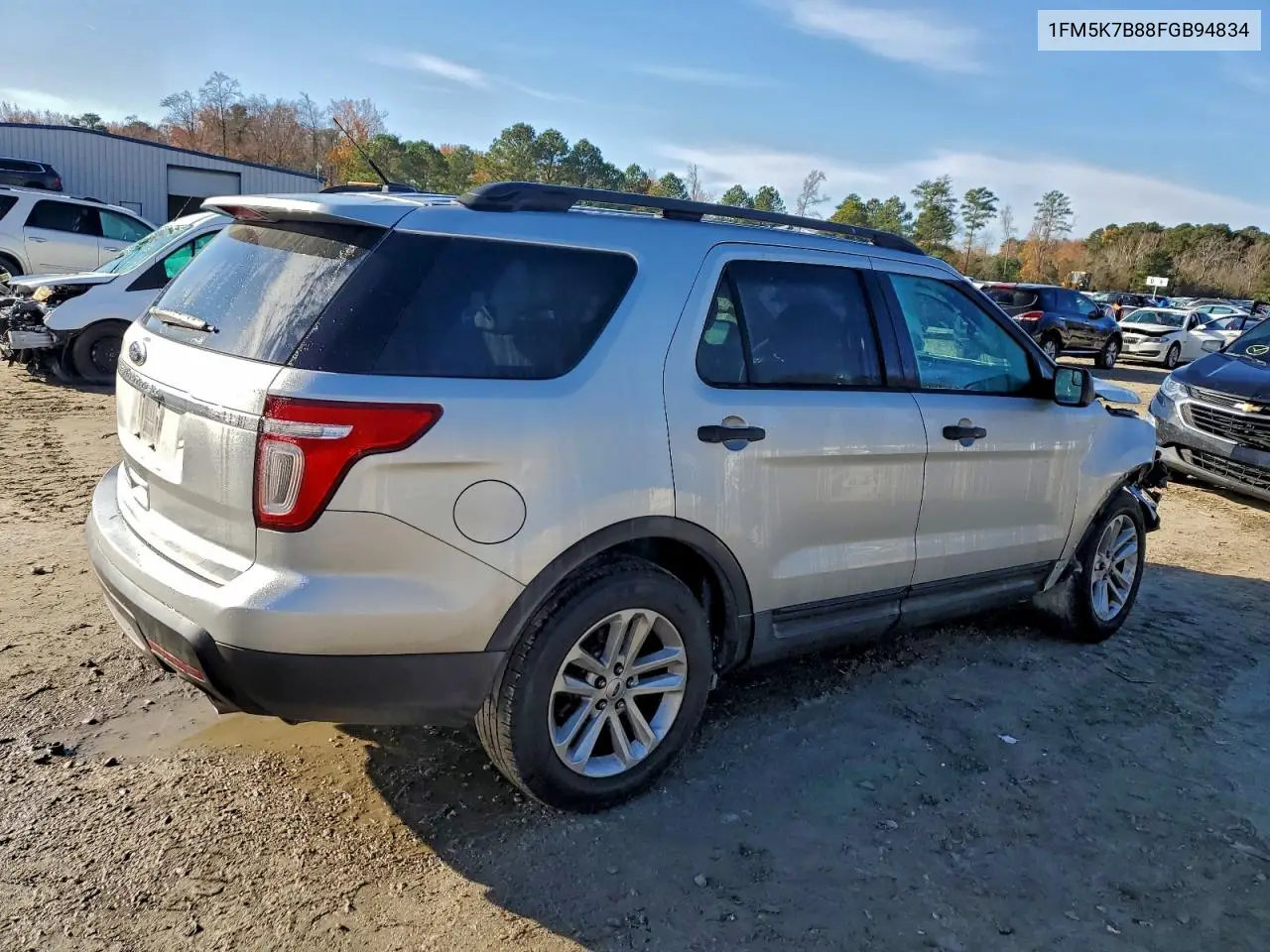 1FM5K7B88FGB94834 2015 Ford Explorer